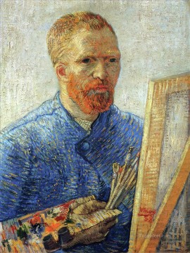Self Portrait as an Artist Vincent van Gogh Oil Paintings